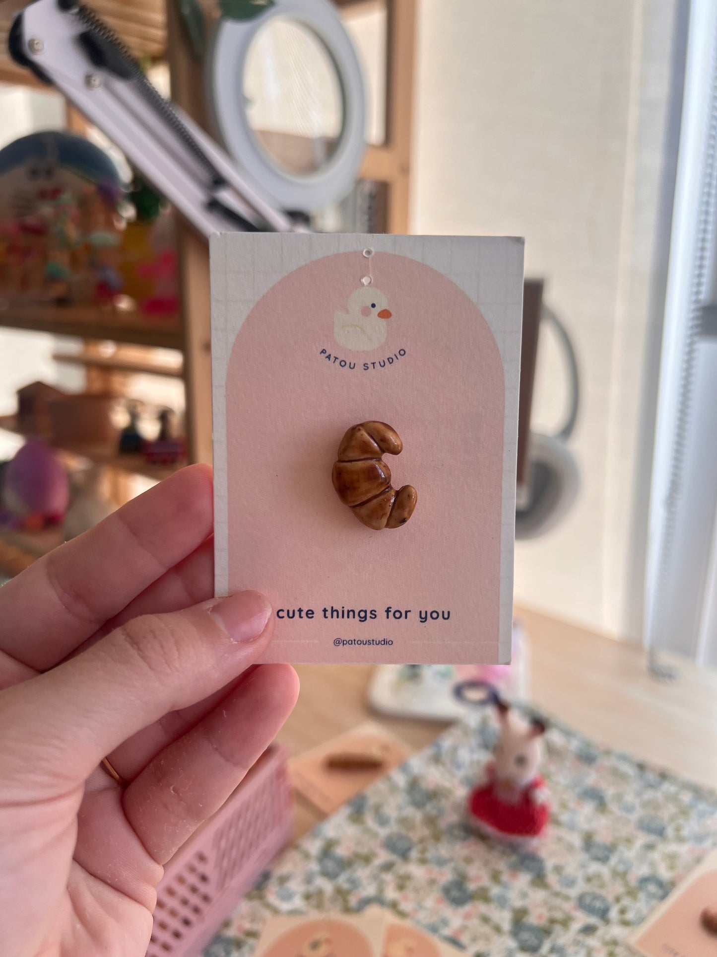 croissant pin