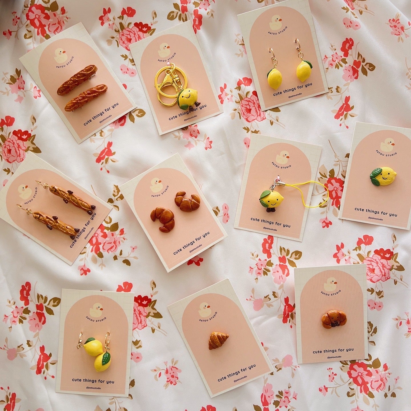 baguette hair clip 2pcs
