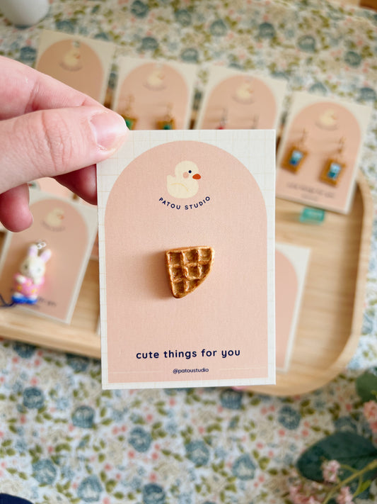 waffle pin