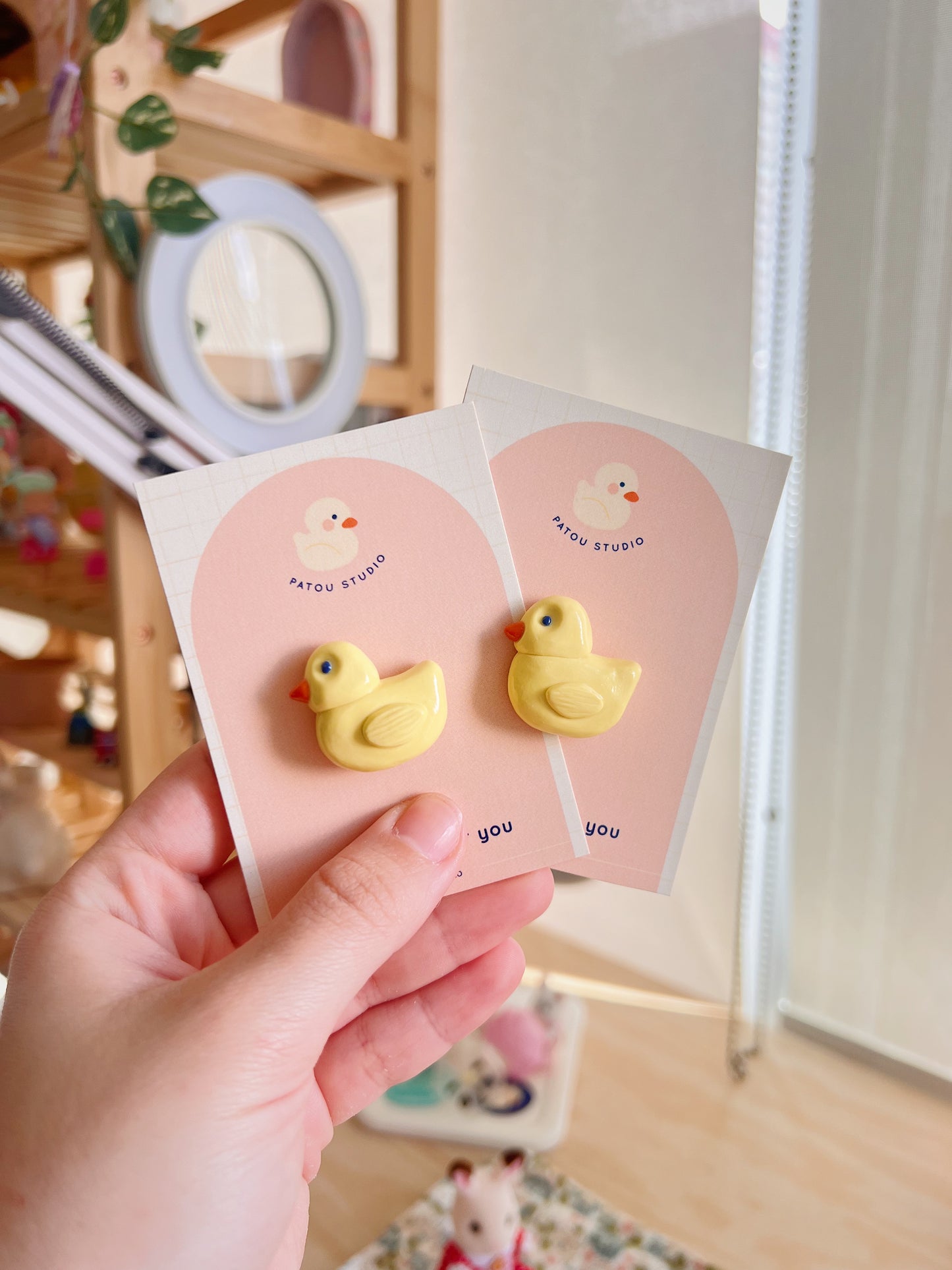 handmade patou duck pin