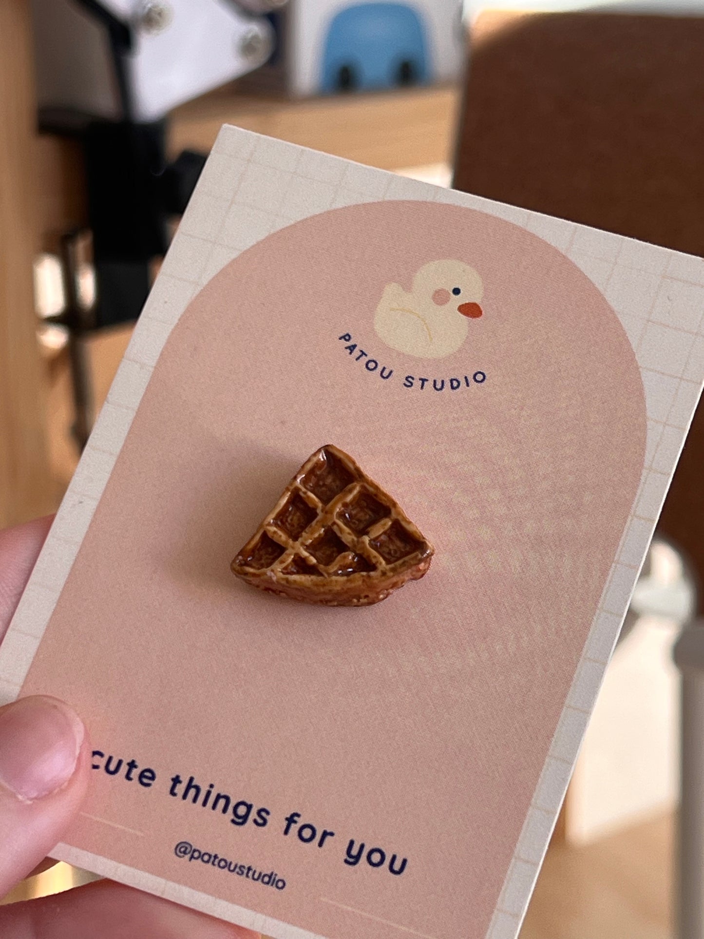 waffle pin