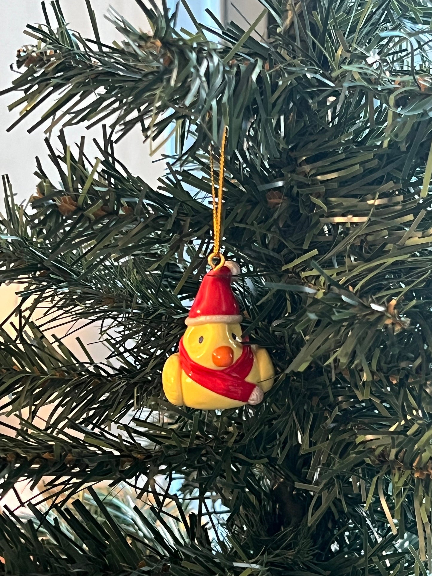 patou dressed as santa ornament