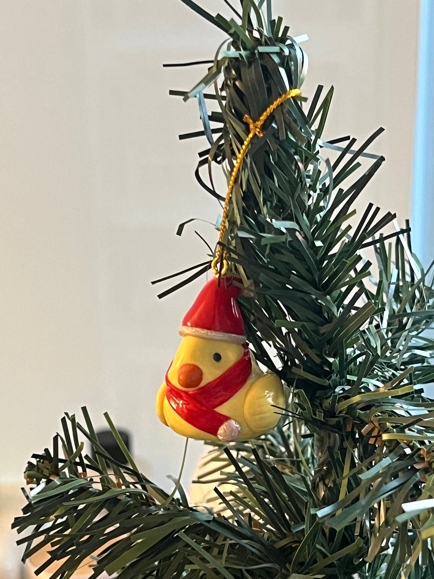 patou dressed as santa ornament