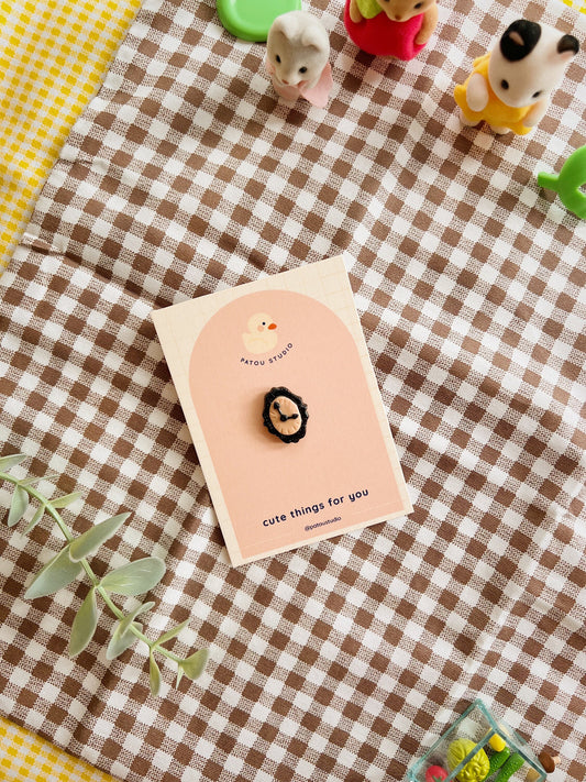 fake clock watch pin