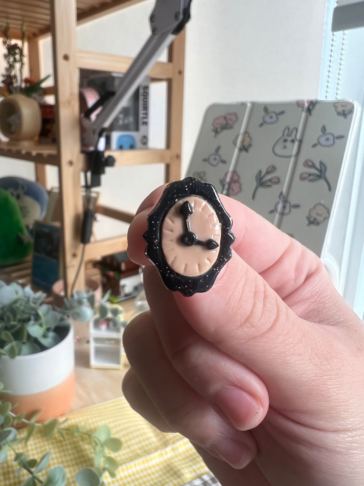 fake clock watch pin